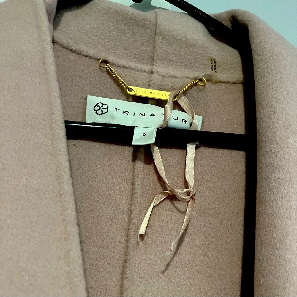 Trina Turk Pink Cape Jacket Rarely worn